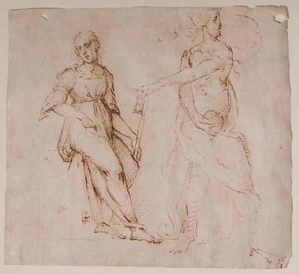An Allegory with Two Figures